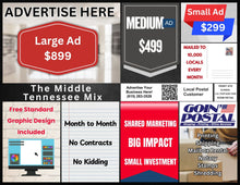 Load image into Gallery viewer, Shared Marketing Mailer- Middle Tennessee Mix - Goin' Postal Brentwood