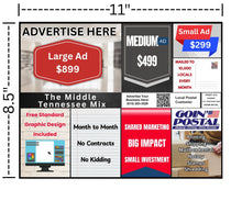 Load image into Gallery viewer, Shared Marketing Mailer- Middle Tennessee Mix - Goin' Postal Brentwood